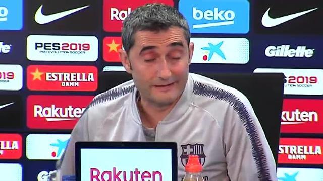 Ernesto Valverde: &quot;Nunca hay un escenario idóneo para dosificar a Messi&quot;