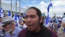 Dos heridos por bala en las protestas contra las políticas de Ortega en Nicaragua