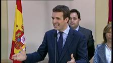 Pablo Casado: "El presidente del Gobierno es el mayor traidor que tiene nuestra legalidad"