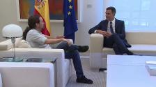 Reunión entre Pedro Sánchez y Pablo Iglesias