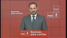 Ábalos dice que el PSOE no pedirá la dimisión de Díaz