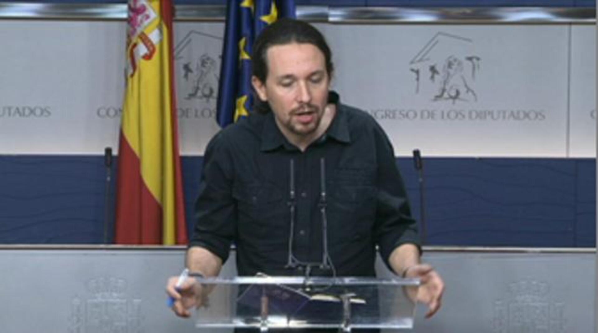 Iglesias: «Nuestra propuesta es la misma: Sánchez de presidente y yo de vicepresidente»