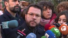 Aragonés reclama defender el futuro en "paz y libertad"