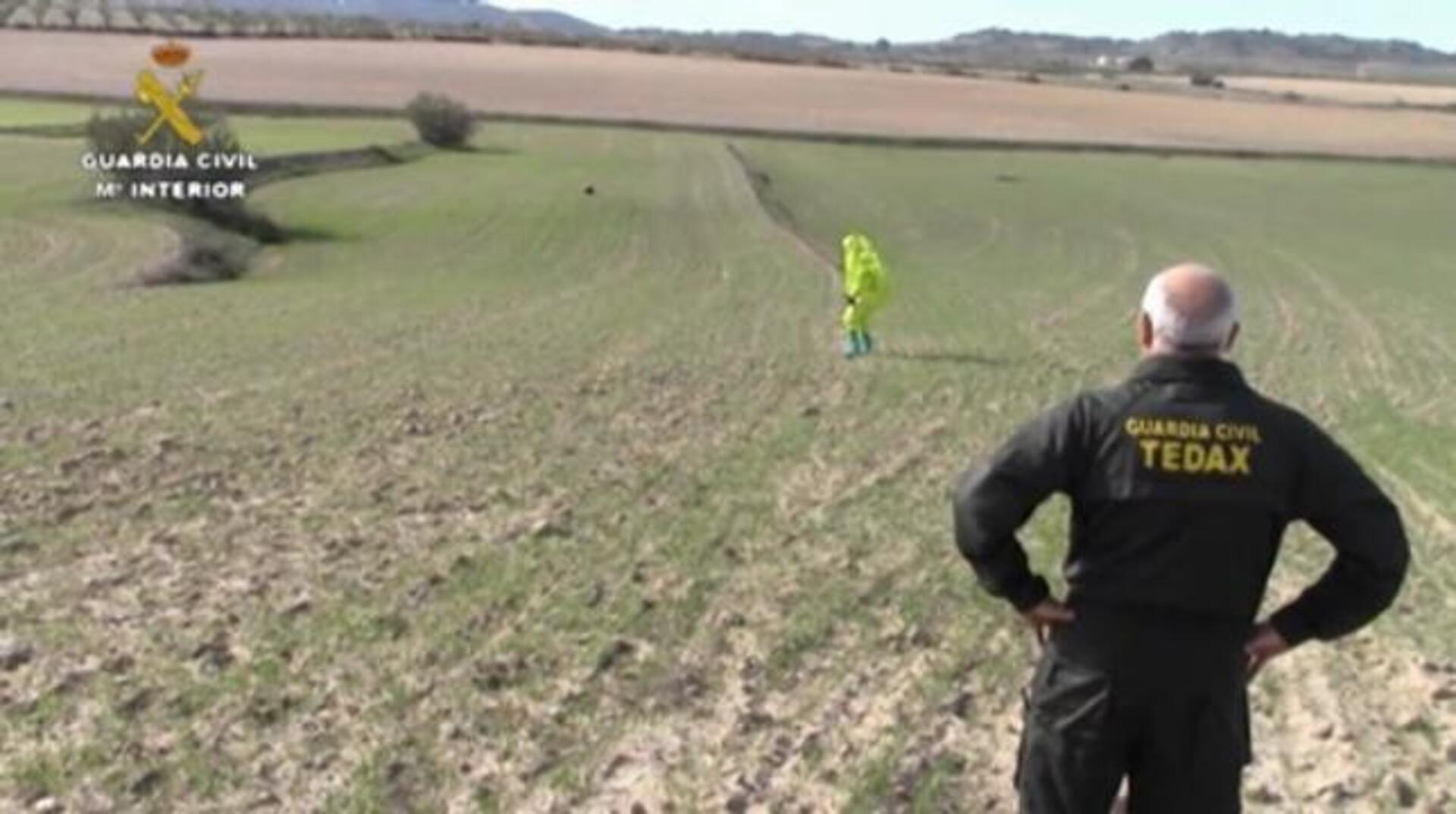 Uno de los objetos encontrados en Murcia la semana pasada