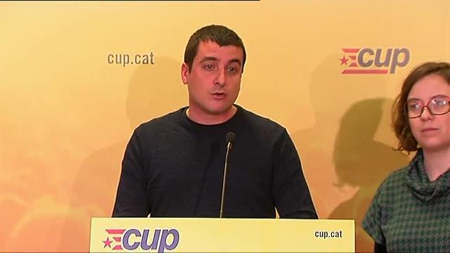 La diputada de la CUP, Anna Gabriel