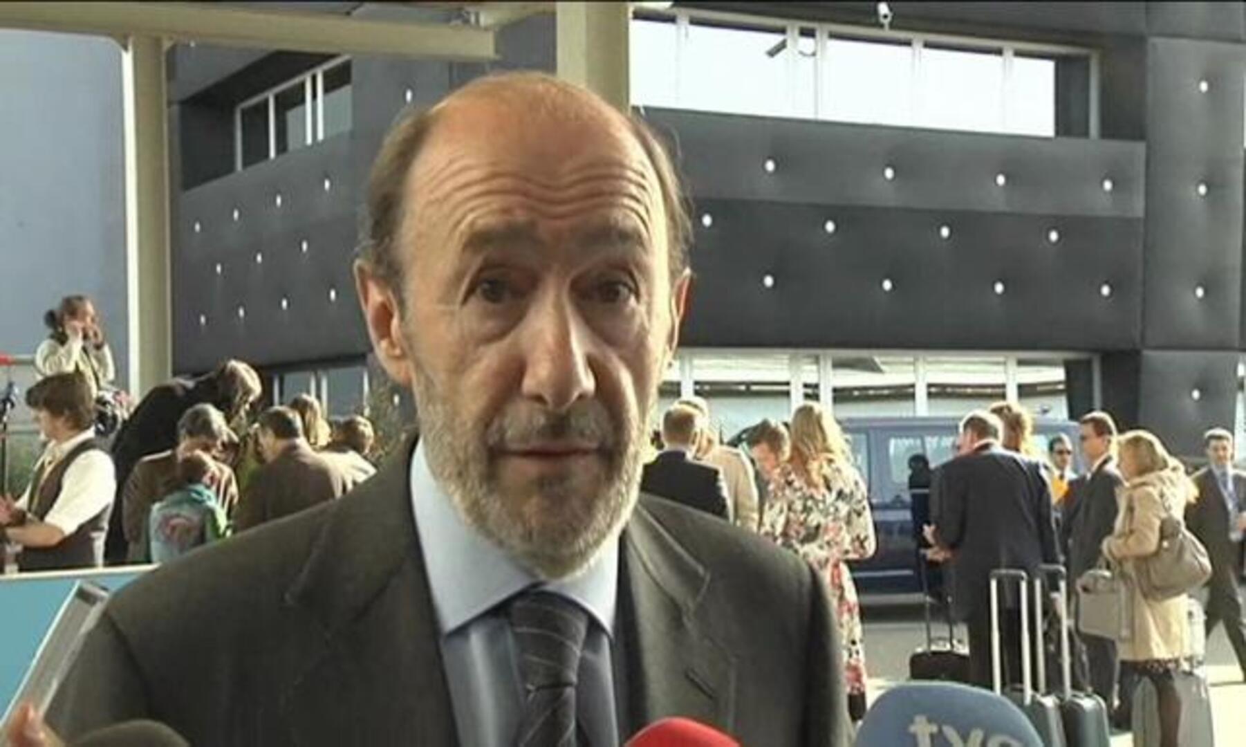 Rubalcaba tilda de «sarcasmo» que Bildu llame «incidente» al tiroteo a un gendarme