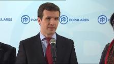 Casado: "Era su obsesión, Pedro Sánchez quería ser expresidente del Gobierno"