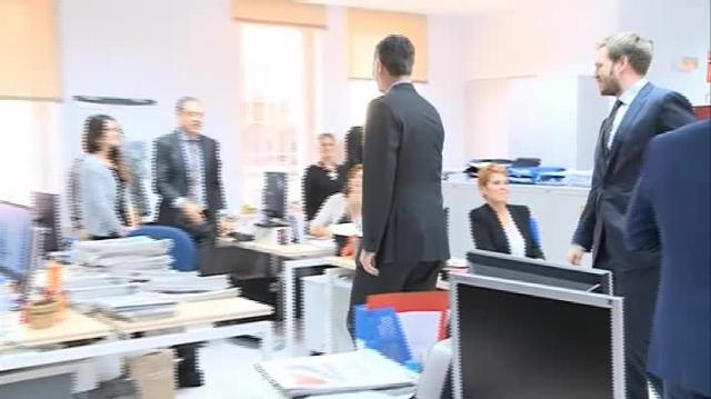 El Rey Felipe, durante su intervención en la tradicional recepción al cuerpo diplomático acreditado la semana pasada