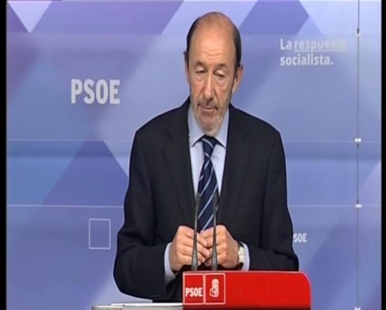Rubalcaba ofrece al PP recuperar «consensos»
