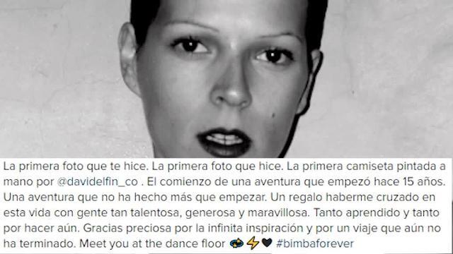 Bimba Bosé y David Delfín en una imagen en 2006