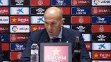 Zidane: «No estoy preocupado, esto lo vamos a levantar»