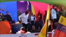 Guaidó recibe un baño de masas en una nueva protesta contra Maduro