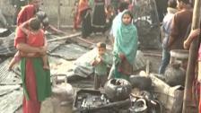 Un incendio en un suburbio de Bangladesh causa la muerte de ocho personas