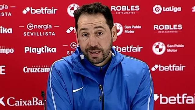 Machín sobre las quejas del Madrid con el VAR: &quot;Los equipos grandes son los que menos se pueden quejar&quot;