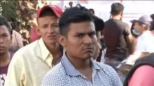 La caravana de migrantes se divide entre los que quieren quedarse en México y los que quieren llegar a EEUU