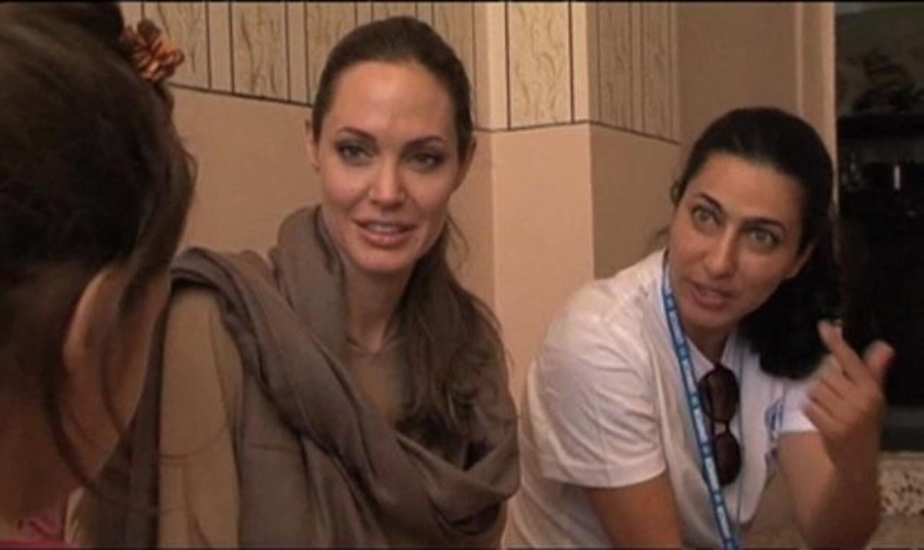 Angelina Jolie se reúne con el Rey de Jordania, Abdullah II Ibn Al-Hussein