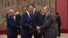 Felipe VI y Don Juan Carlos coinciden en un acto por el 40 aniversario de la Constitución