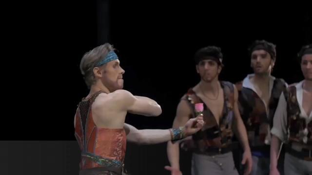 Una escena de «El corsario»