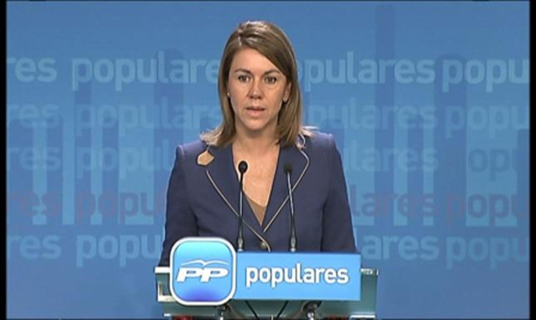 Cospedal repetirá como secretaria general del PP en el congreso de Sevilla