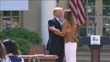 Melania y Trump, más unidos que nunca