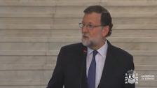 Rajoy advierte: "Ni hubo república ni la va a haber"