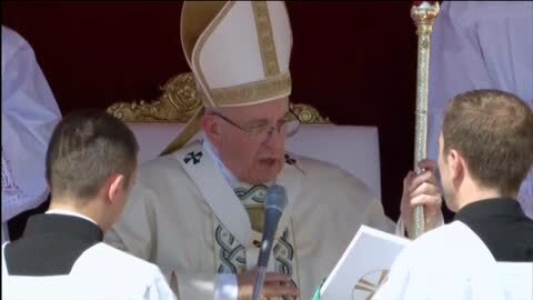 Multitudinaria ceremonia de canonización de la Madre Teresa