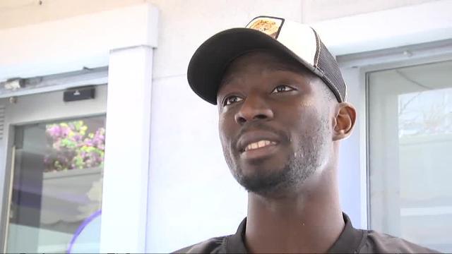 Imagen del Barça B-Eldense disputado el pasado sábado