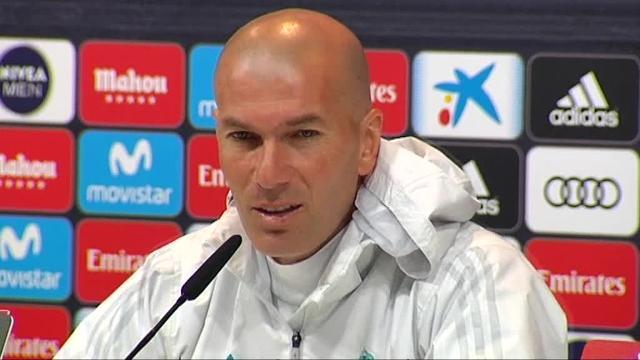 Zidane: &quot;No vamos a hacer pasillo&quot;