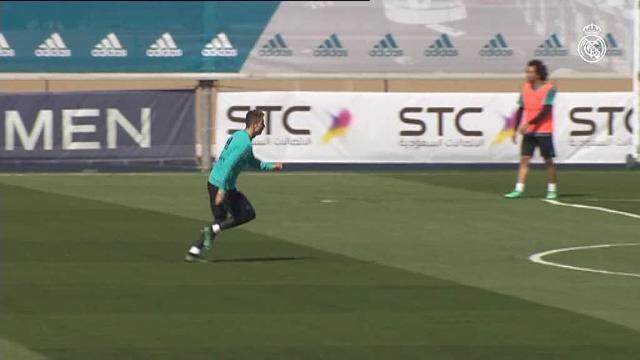 El Real Madrid retoma los entrenamientos para preparar el partido ante el Athletic