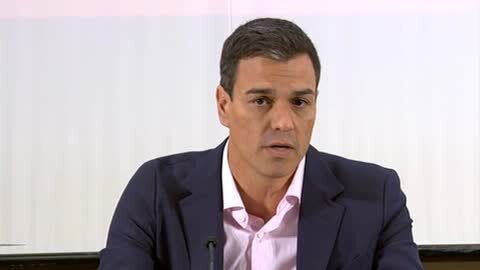 Pedro Sánchez, secretario general del PSOE