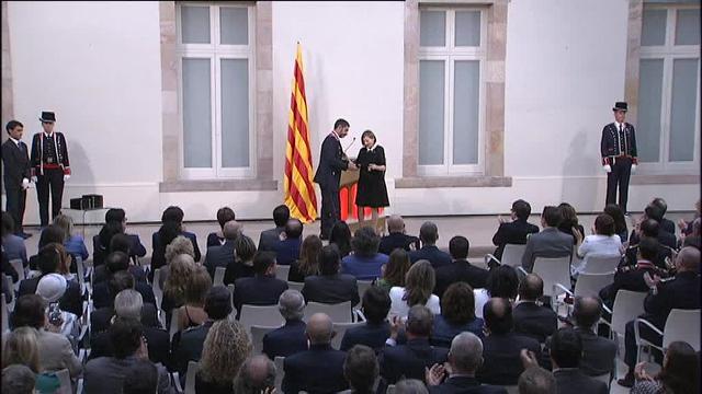 Trapero, en el centro, en una imagen de archivo | Vídeo: ATLAS