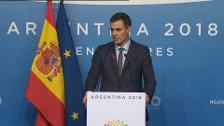 Sánchez sobre pesquero: "Tiene que ir al puerto seguro más próximo"