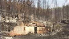 Ya se cumple el cuarto día de incendios en Monchique, Portugal