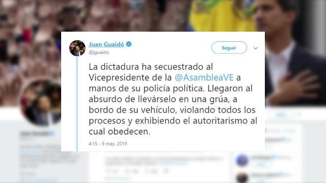 El Servicio Bolivariano de Inteligencia detiene a Edgar Zambrano