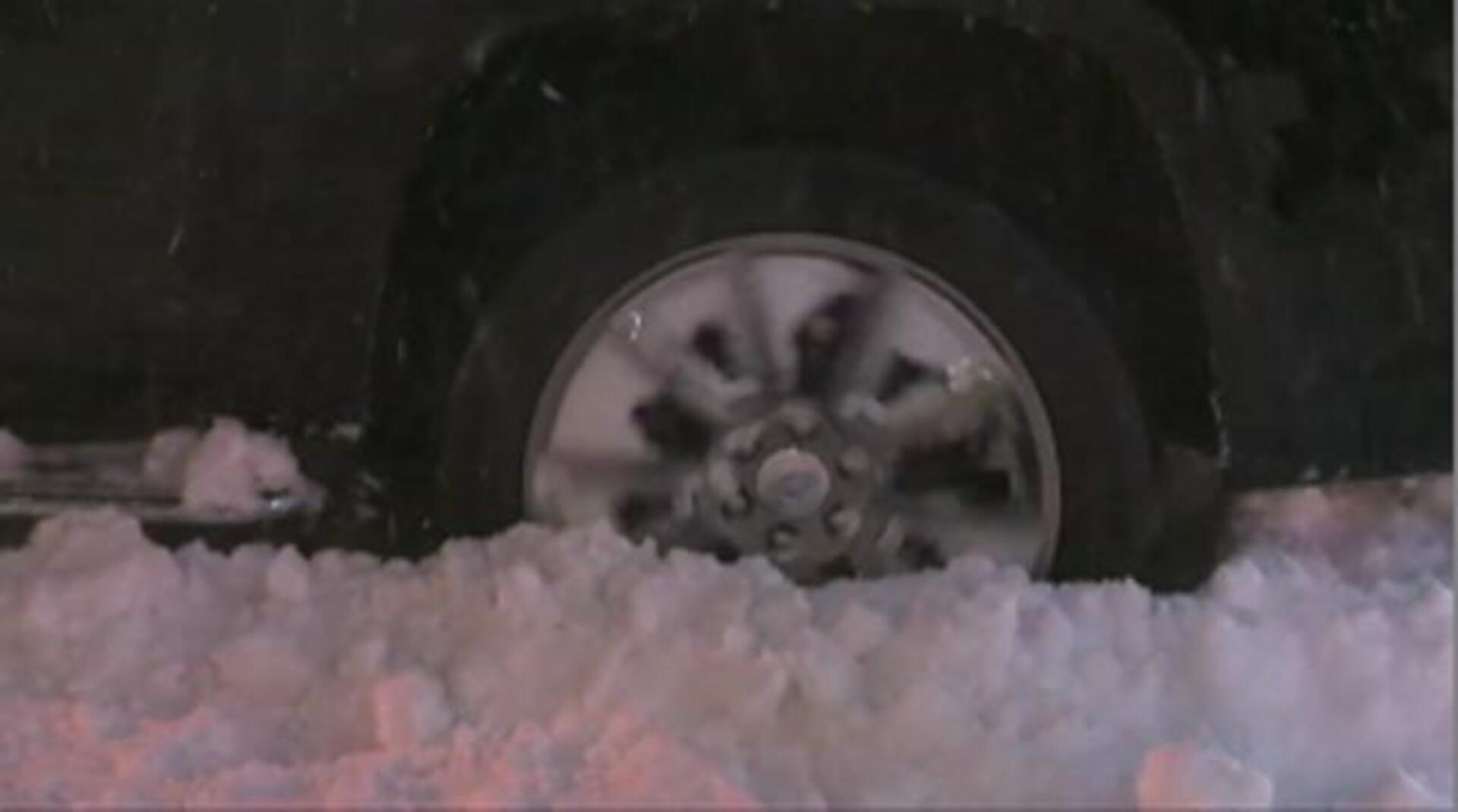 La nieve es la protagonista del fin de semana en EEUU