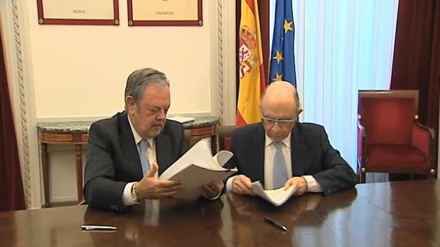 Aitor Esteban y Mariano Rajoy, en una imagen de archivo