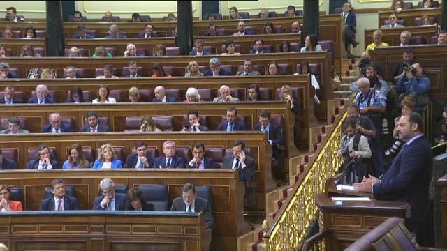 Discurso de Ábalos en la tribuna de oradores