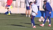 El Atleti vuelve a los entrenamientos pensando en la Copa del Rey