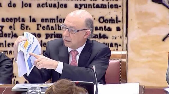 El ministro de Hacienda, Cristóbal Montoro