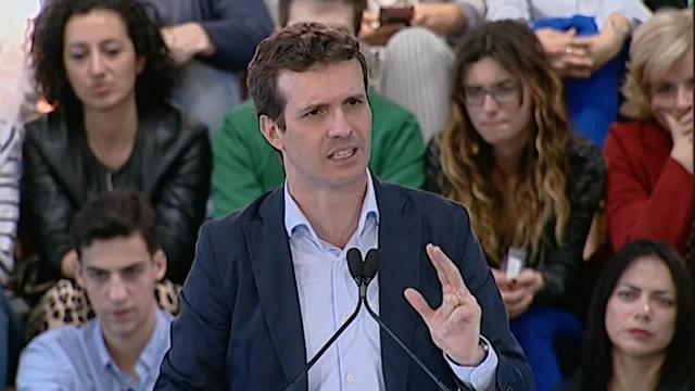 Casado ve a Sánchez como &quot;el presidente más radical&quot;
