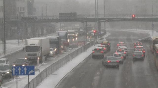 Una ola de frío procedente de Siberia provoca una caída de las temperaturas en Polonia