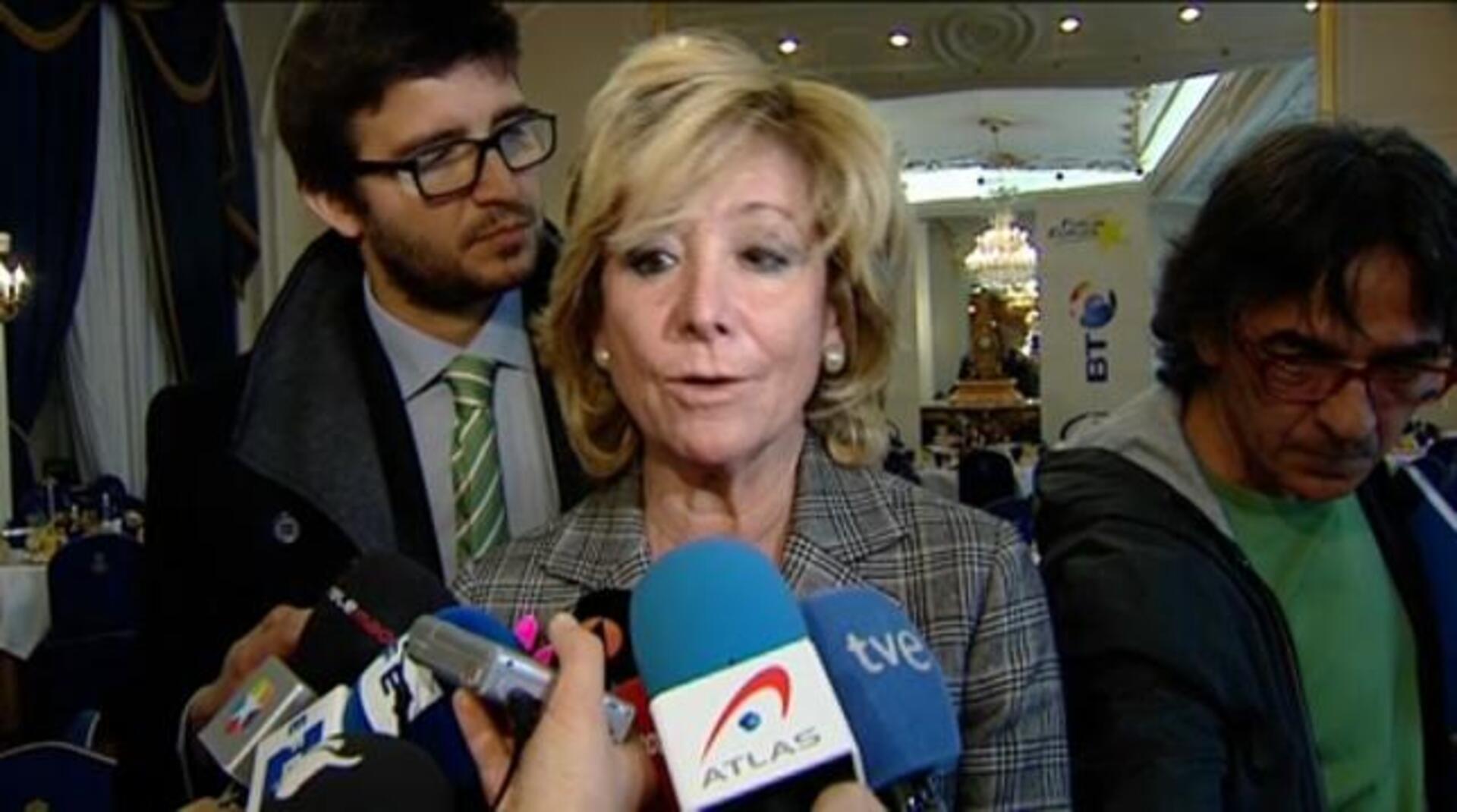 Aguirre confirma que se presentará a la reelección para presidir el PP de Madrid