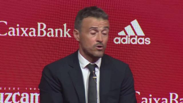 Luis Enrique es presentado como nuevo entrenador de &#039;La Roja&#039;