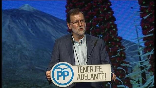 Mariano Rajoy clausura el VIII Congreso Insular del PP de Tenerife