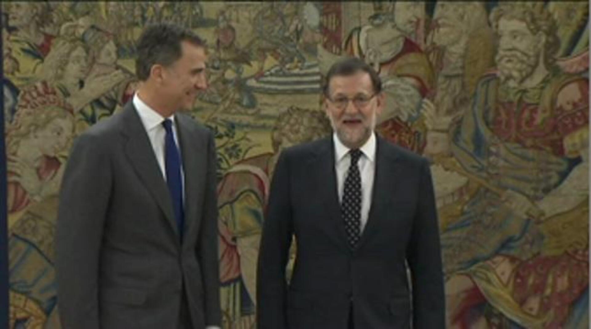 Don Felipe y Mariano Rajoy