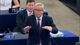 Juncker, molesto ante un pleno semivacío: «El Parlamento Europeo es muy ridículo»