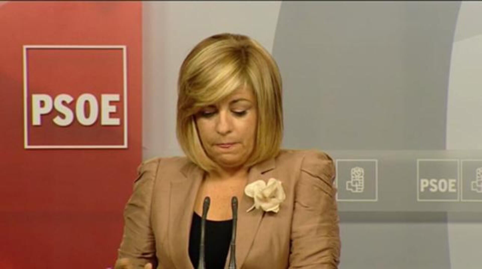 Elena Valenciano: «Todo lo que toca Rajoy lo convierte en depresión»