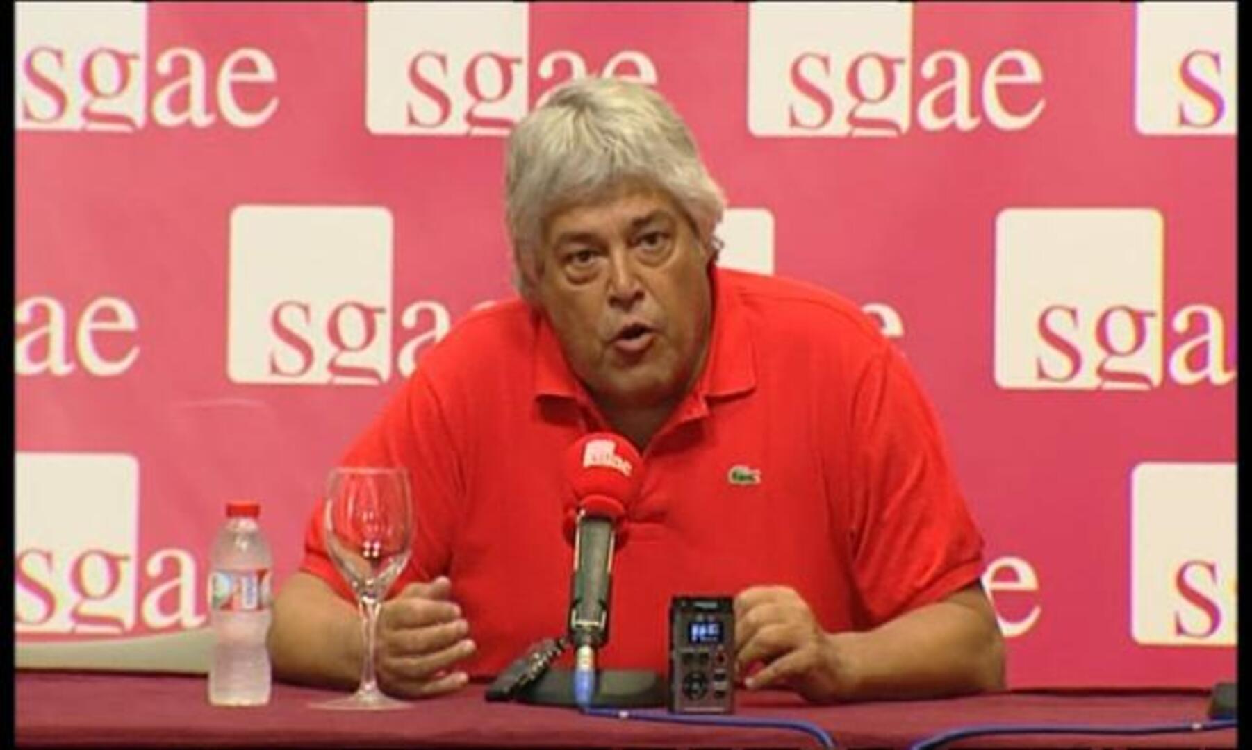 La SGAE evita comparecer ante los medios para estudiar el auto del juez