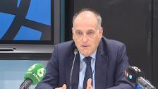 Tebas: "Rubiales no está capacitado para ser el presidente de la Federación"