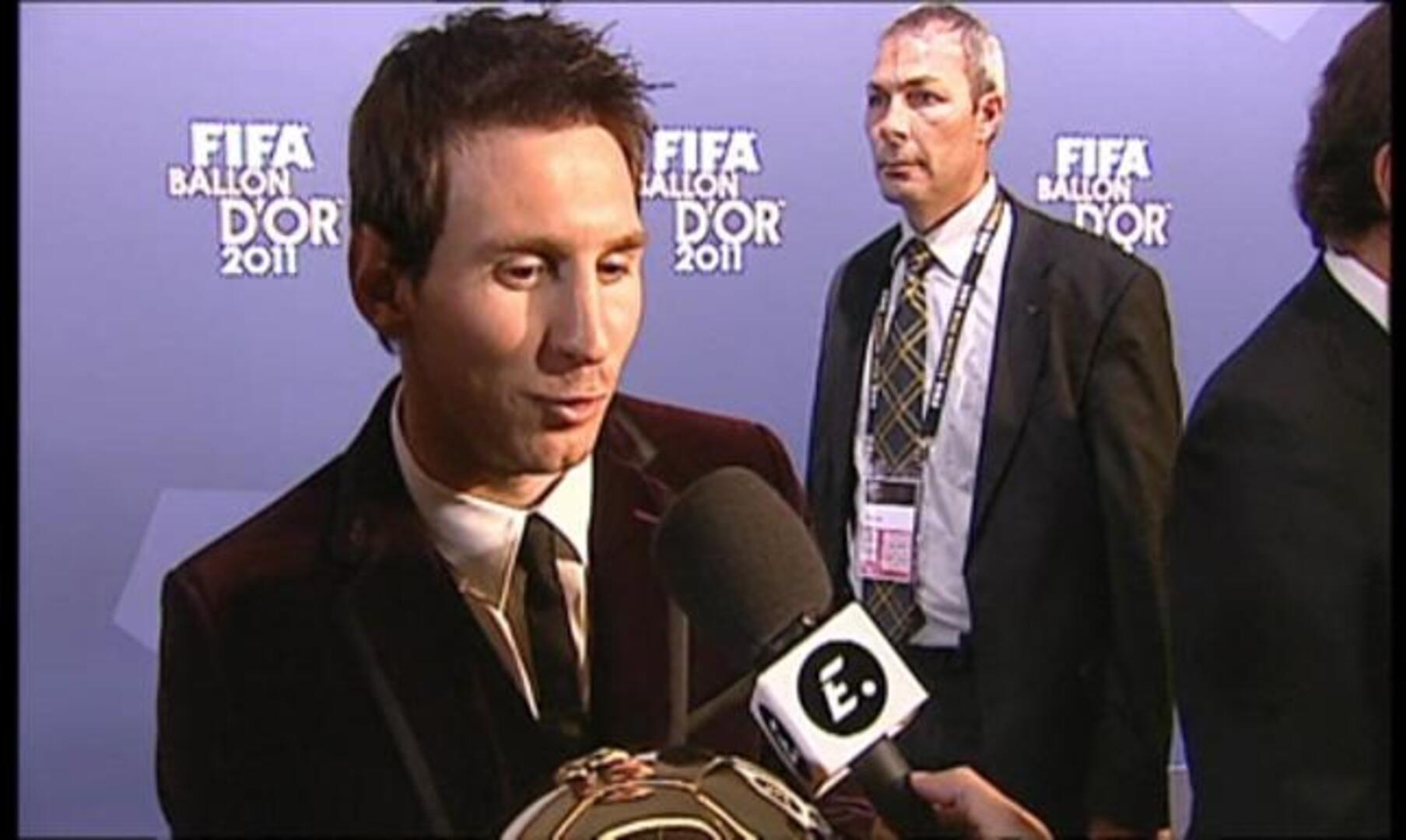 Messi, en nombre del Barça